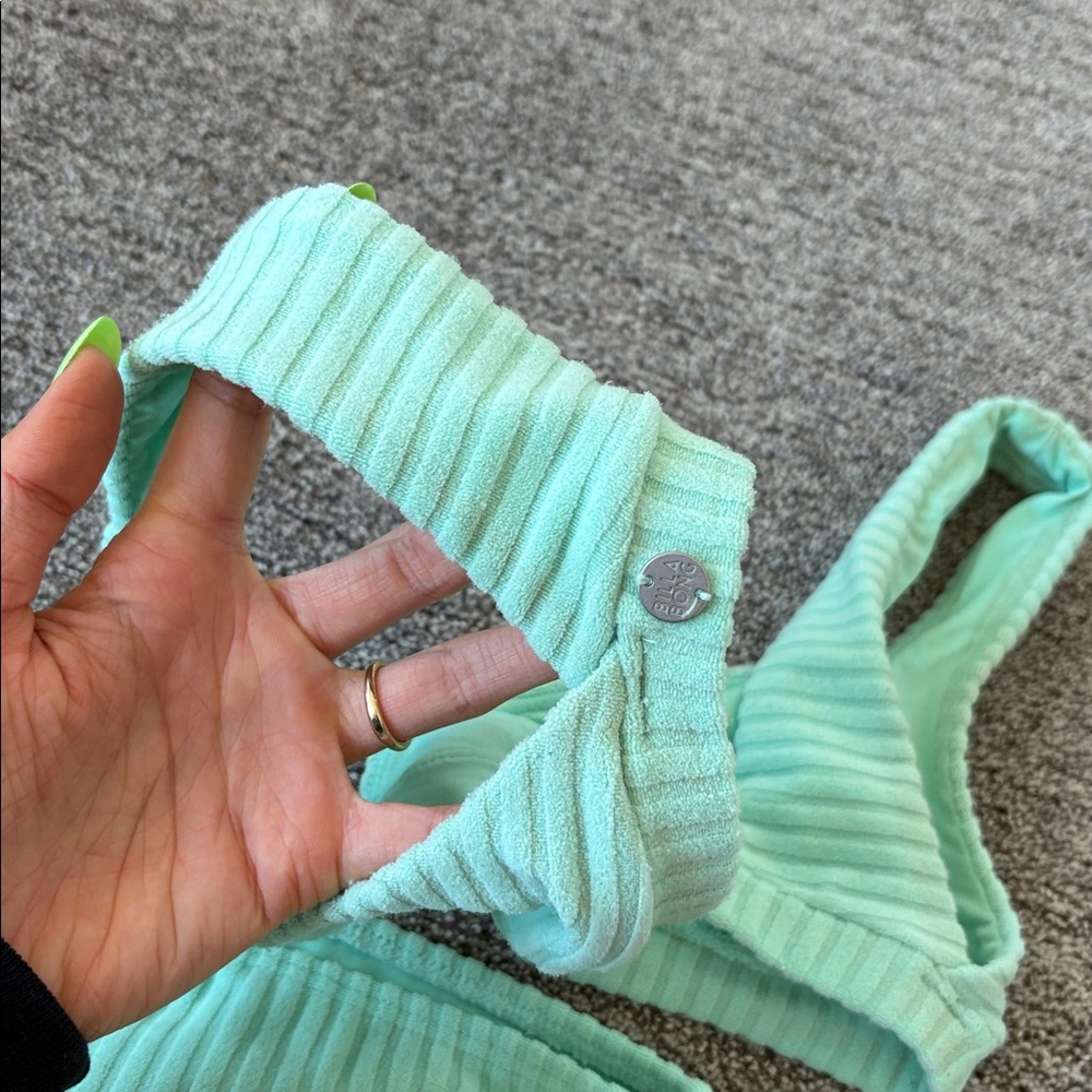 Billabong Mint Green Ribbed Bikini Set - Picture 7 of 7